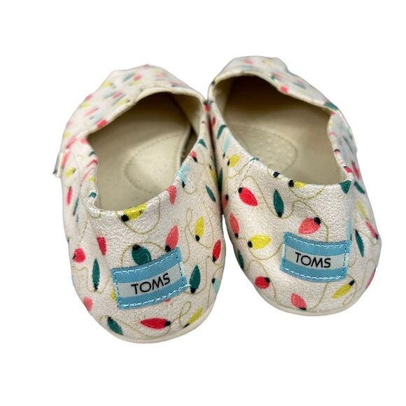 TOMS Wmn Belmont Natural Tree Lights Print size 9.5 - Picture 4 of 7